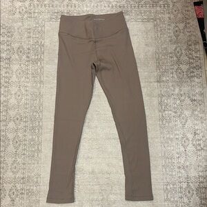 Aeropostale Ribbed Brown Leggings